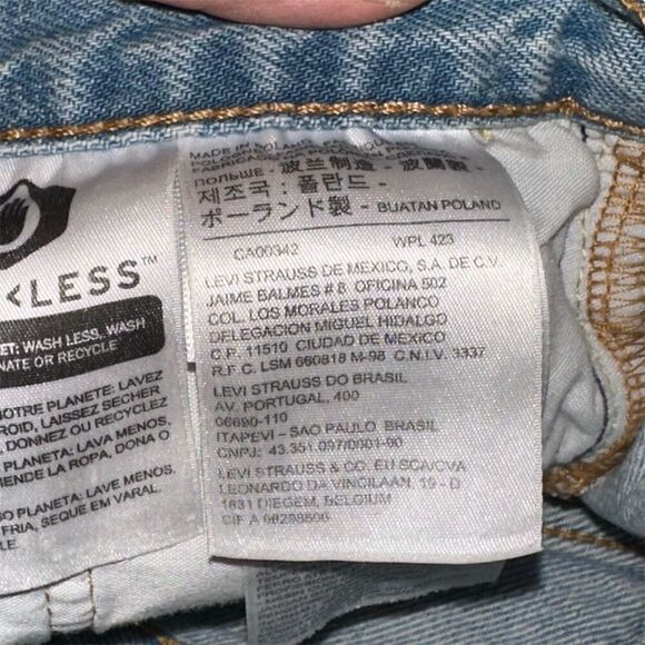 Levi's 501 Women's High-Rise Distressed Cutoff Denim Shorts Size 25 - Picture 14 of 14